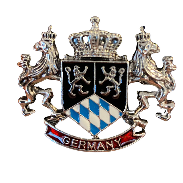 German Coat of Arms Hat Pin