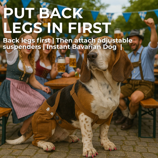 Dog LEDERHOSEN