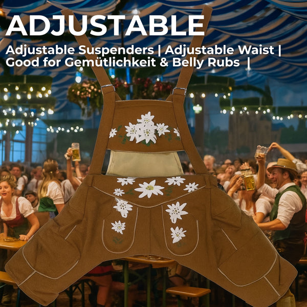 Dog LEDERHOSEN