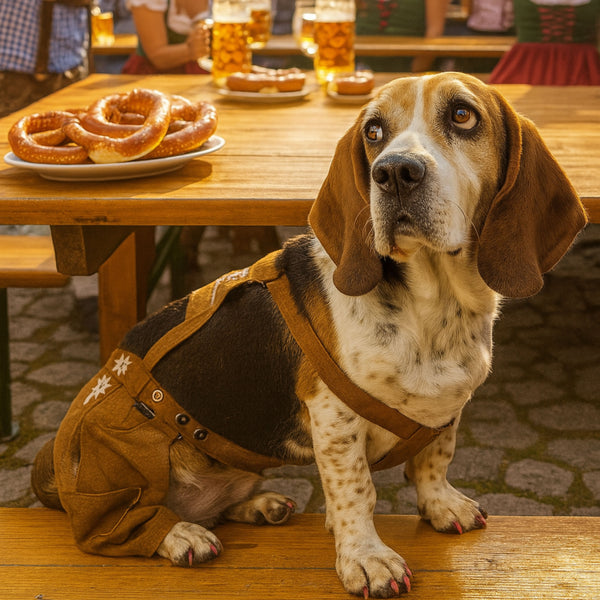 Dog LEDERHOSEN