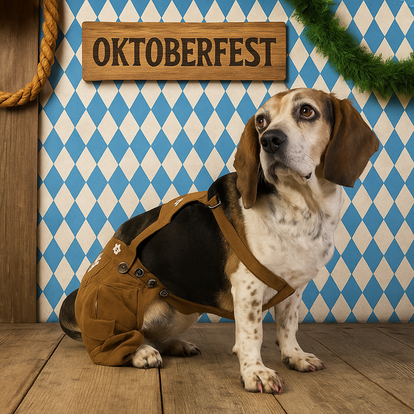 Dog LEDERHOSEN