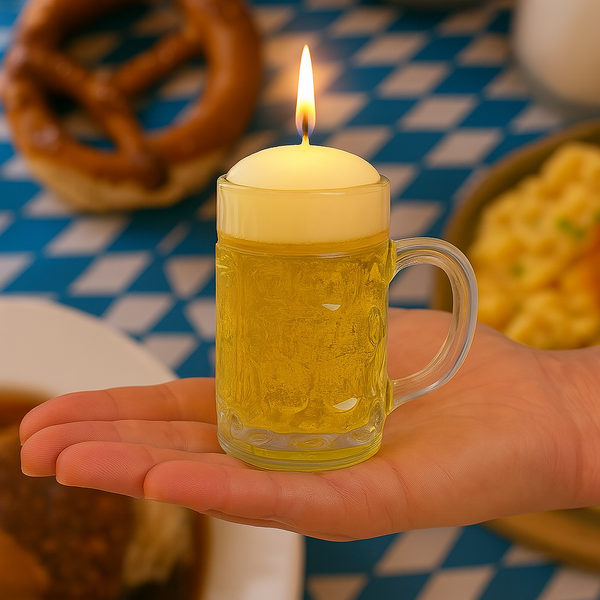 German Bier Stein Candle