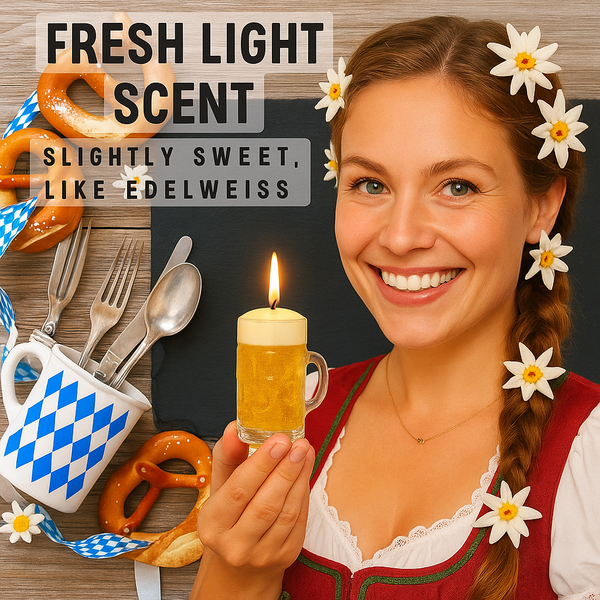 German Bier Stein Candle