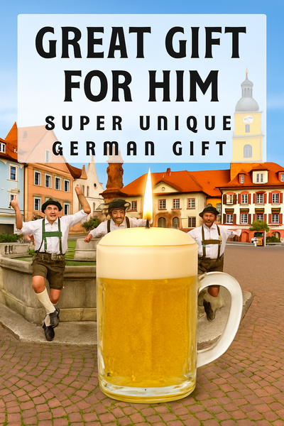 German Bier Stein Candle